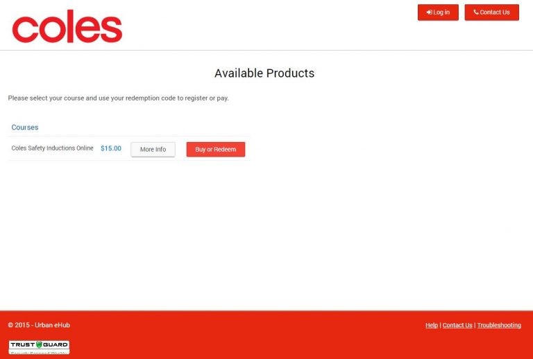 Coles Training Portal