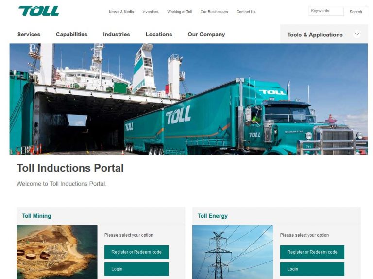 Toll Training Portal