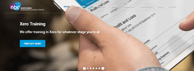 Northern Business Consultants Wordpress Case Study