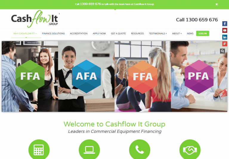 Cashflow It - Urban E-Learning Wordpress Web Development Project